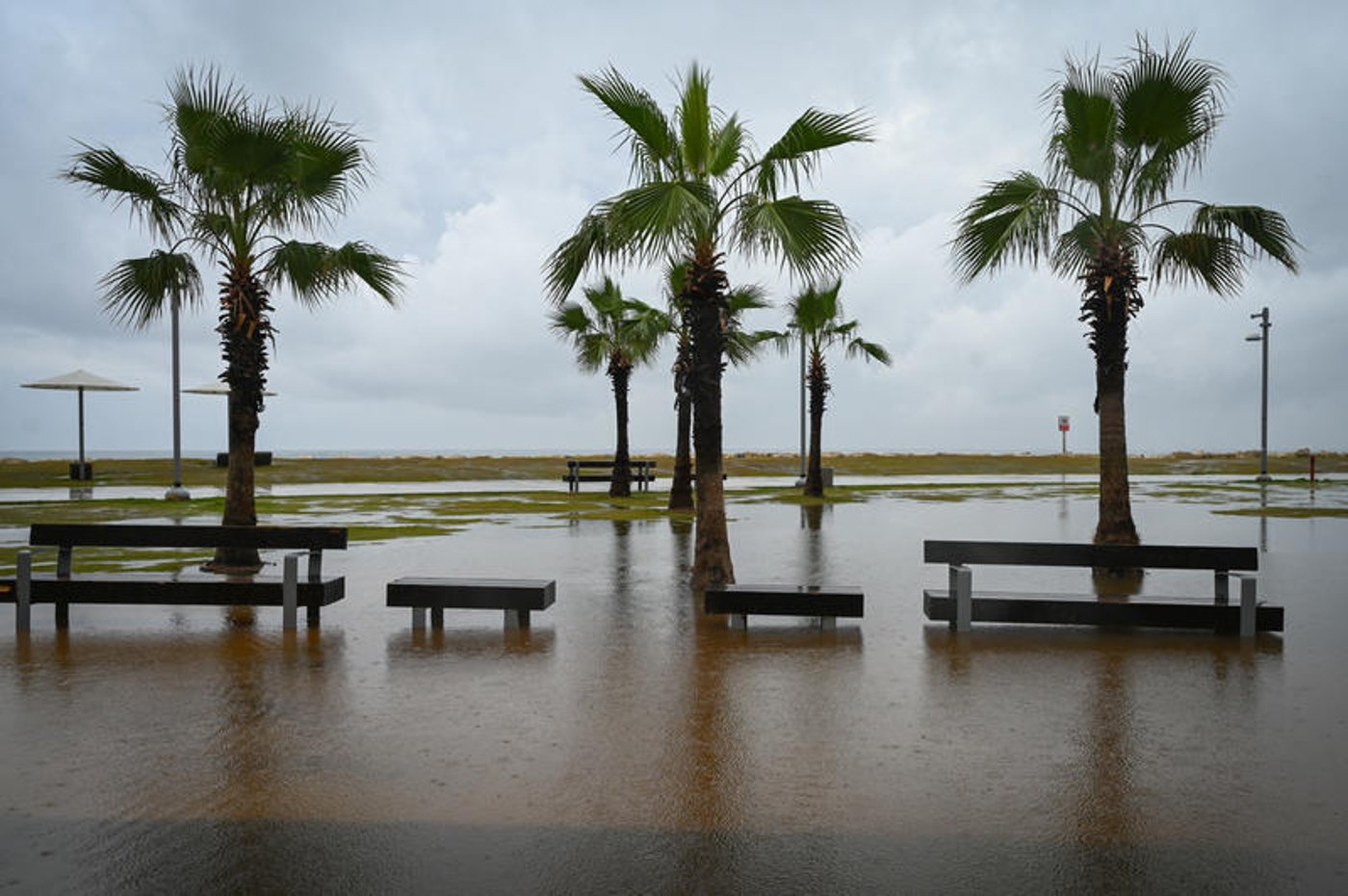 רחובות מוצפים, קניות "רטובות" לשבת, כלי רכב בתוך נהרות | 31 רגעים מ"ביירון"