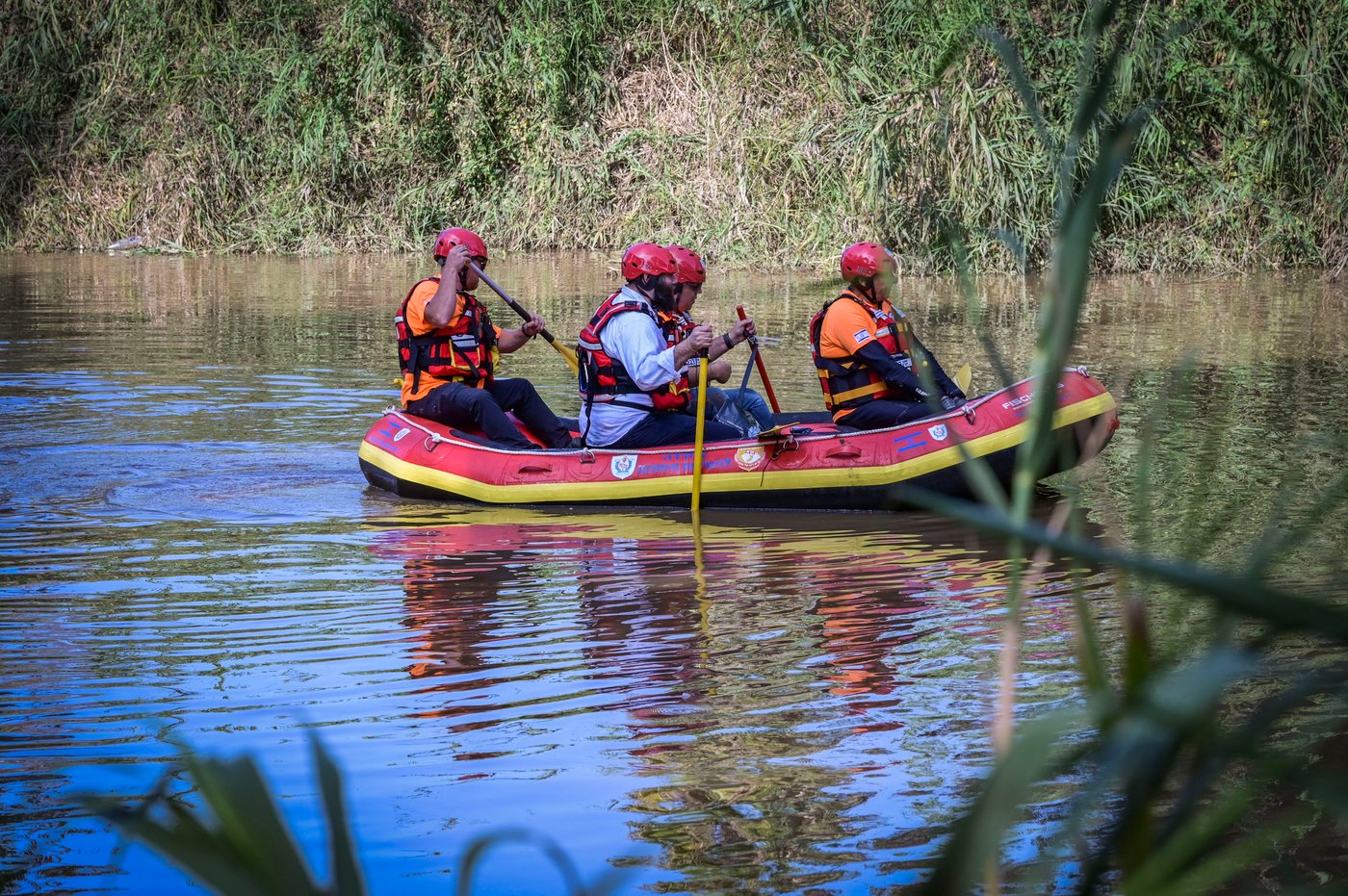 החיפושים הבוקר בנחל הירקון