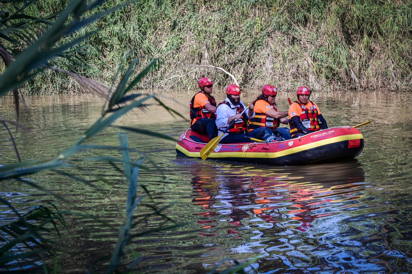 החיפושים הבוקר בנחל הירקון