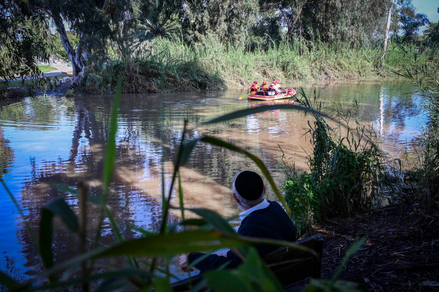 החיפושים הבוקר בנחל הירקון