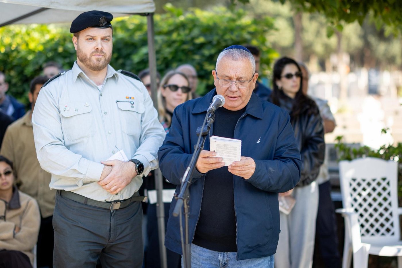 אייזנקוט באזכרת בנו ג"ל ז"ל