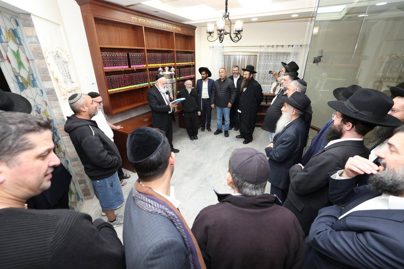 הכנסת ס"ת וחנוכת הבית לביהמ"ד "מדרש בית נשיא"  בראשל"צ