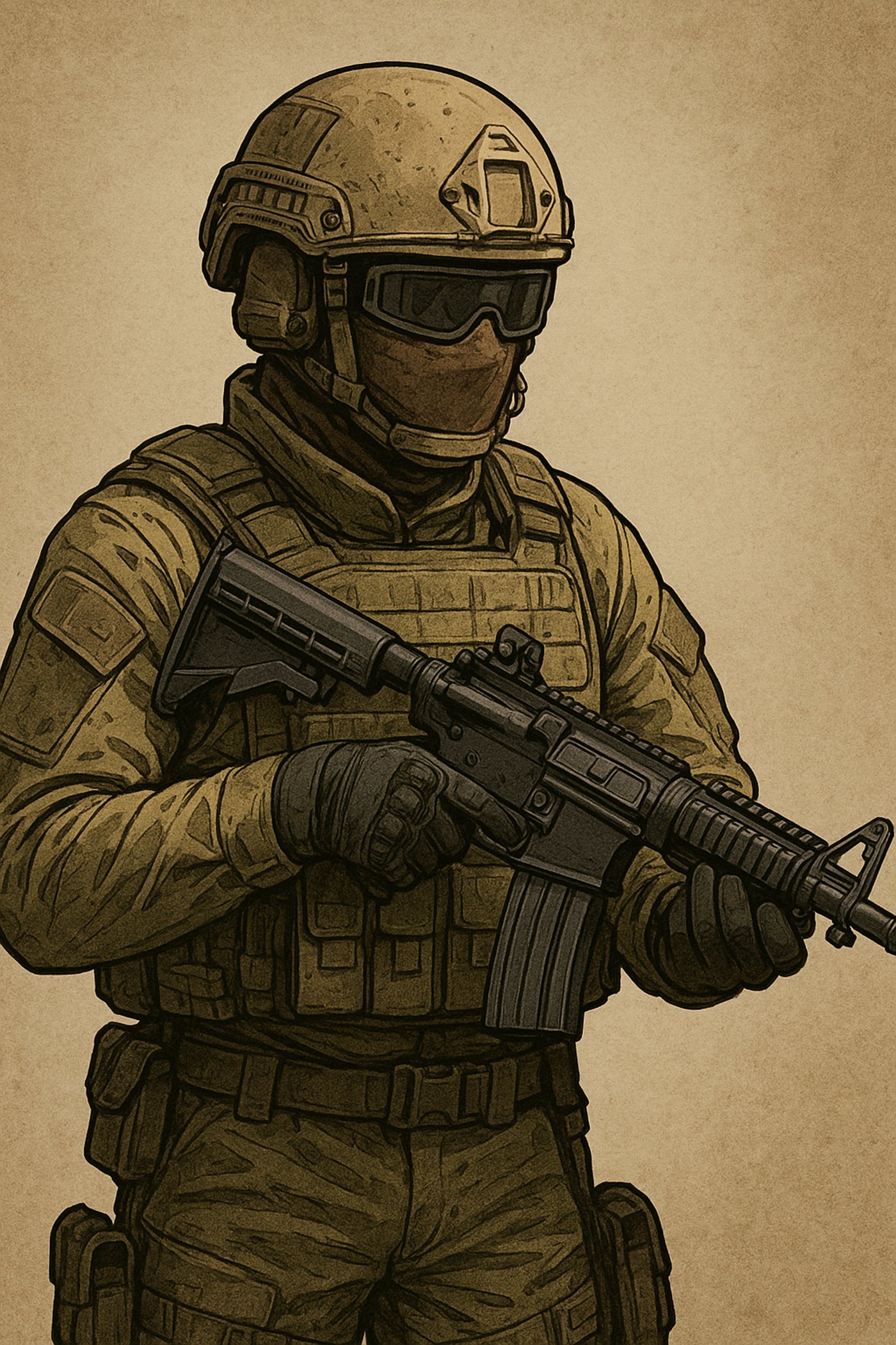 לוחם עם נשק SMASH 3000