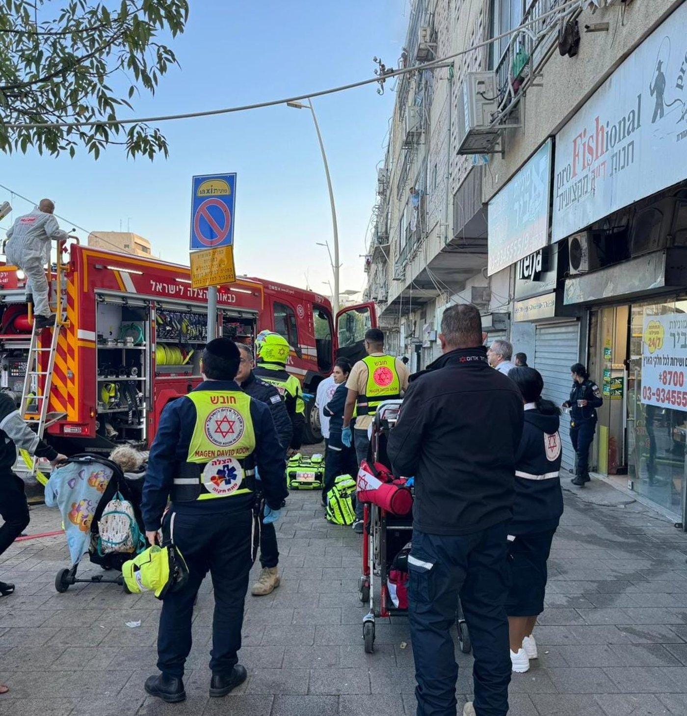 זירת השריפה