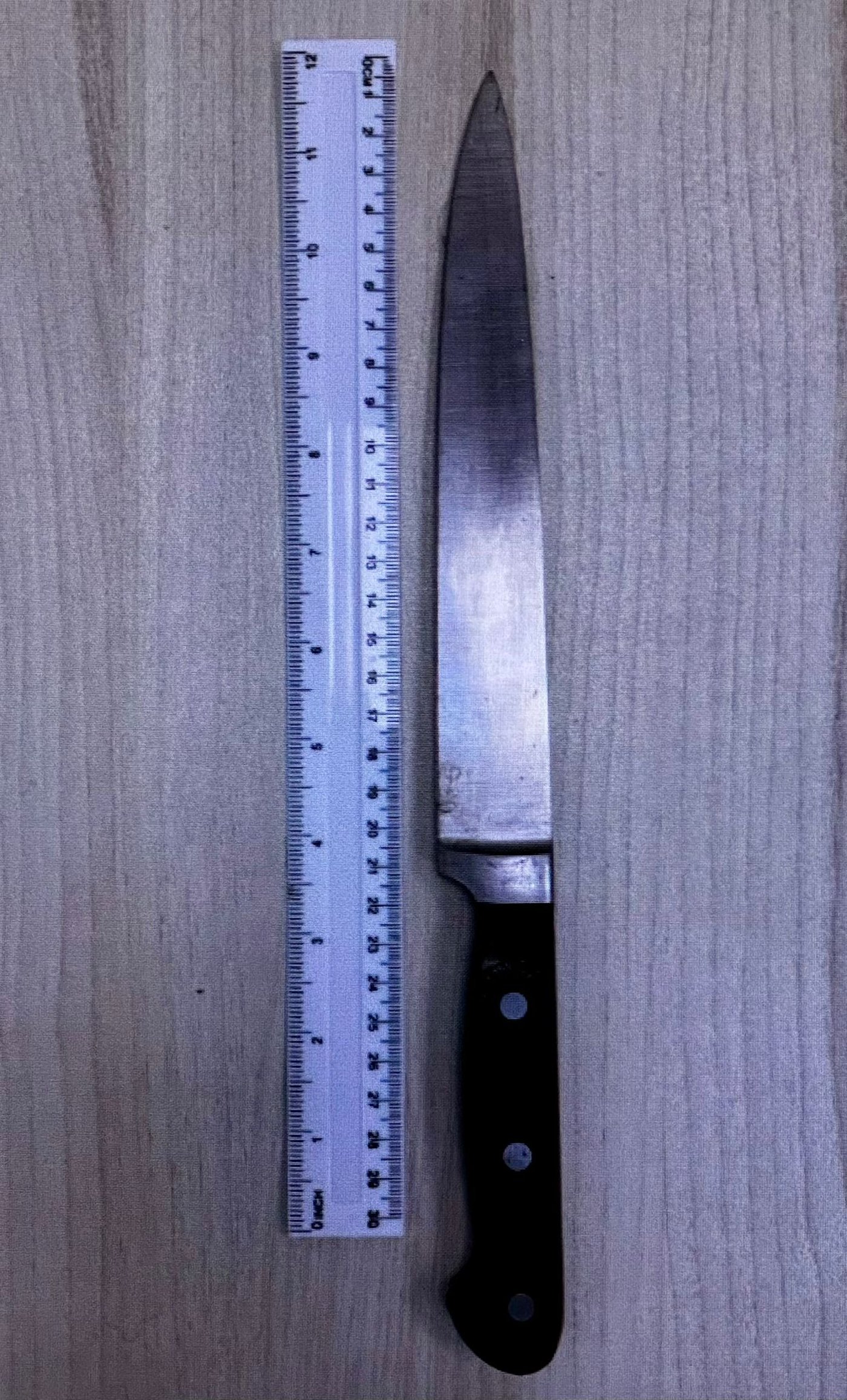 הסכין ששלף החשוד