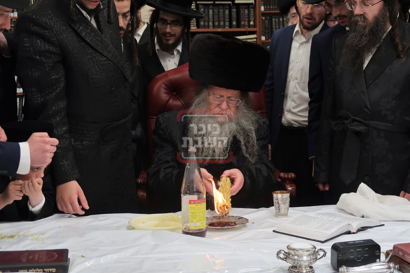 האדמו"ר מקוזמיר שבת בירושלים