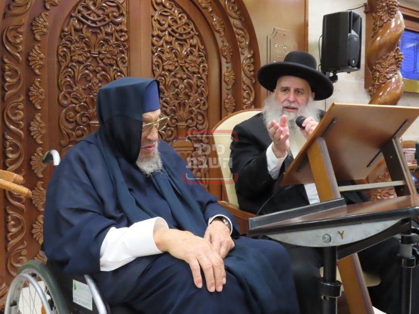 האדמו"ר רבי ברוך אבוחצירא בביקור בכולל 'תורה לשמה'