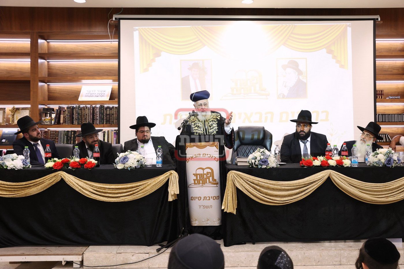 הראש"ל לילדי 'תל אביב': זכות לימוד התורה שלכם, תצילנו מאיראן