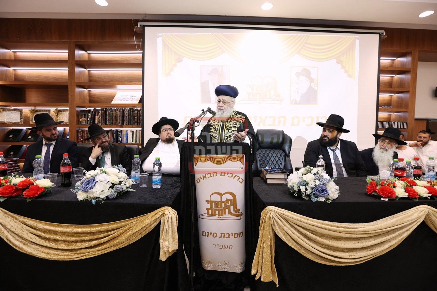 הראש"ל לילדי 'תל אביב': זכות לימוד התורה שלכם, תצילנו מאיראן