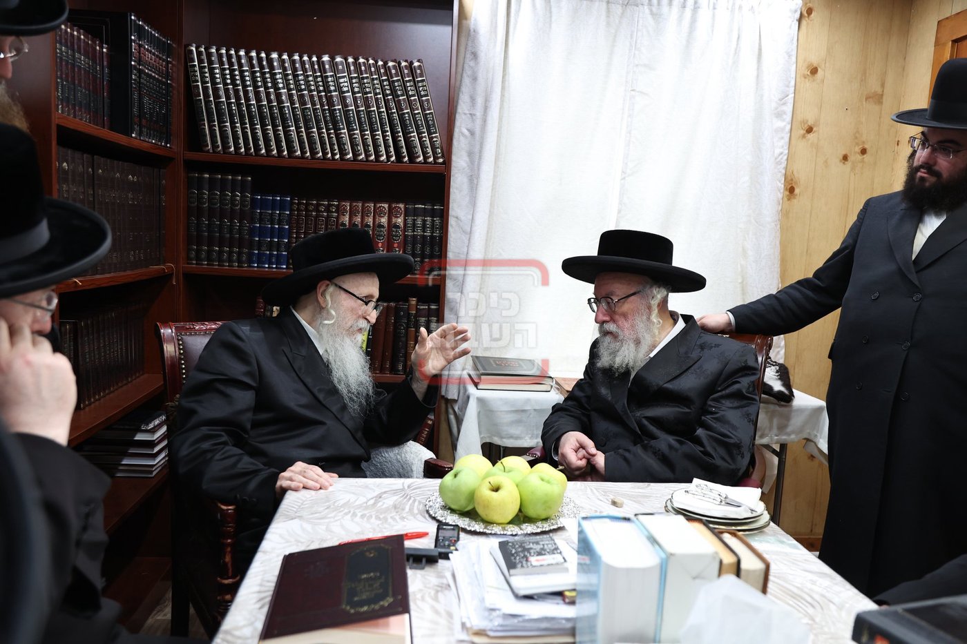 גאב"ד וויען בביקור אצל אחיו האדמו"ר מסערדאהעלי בקאנטרי