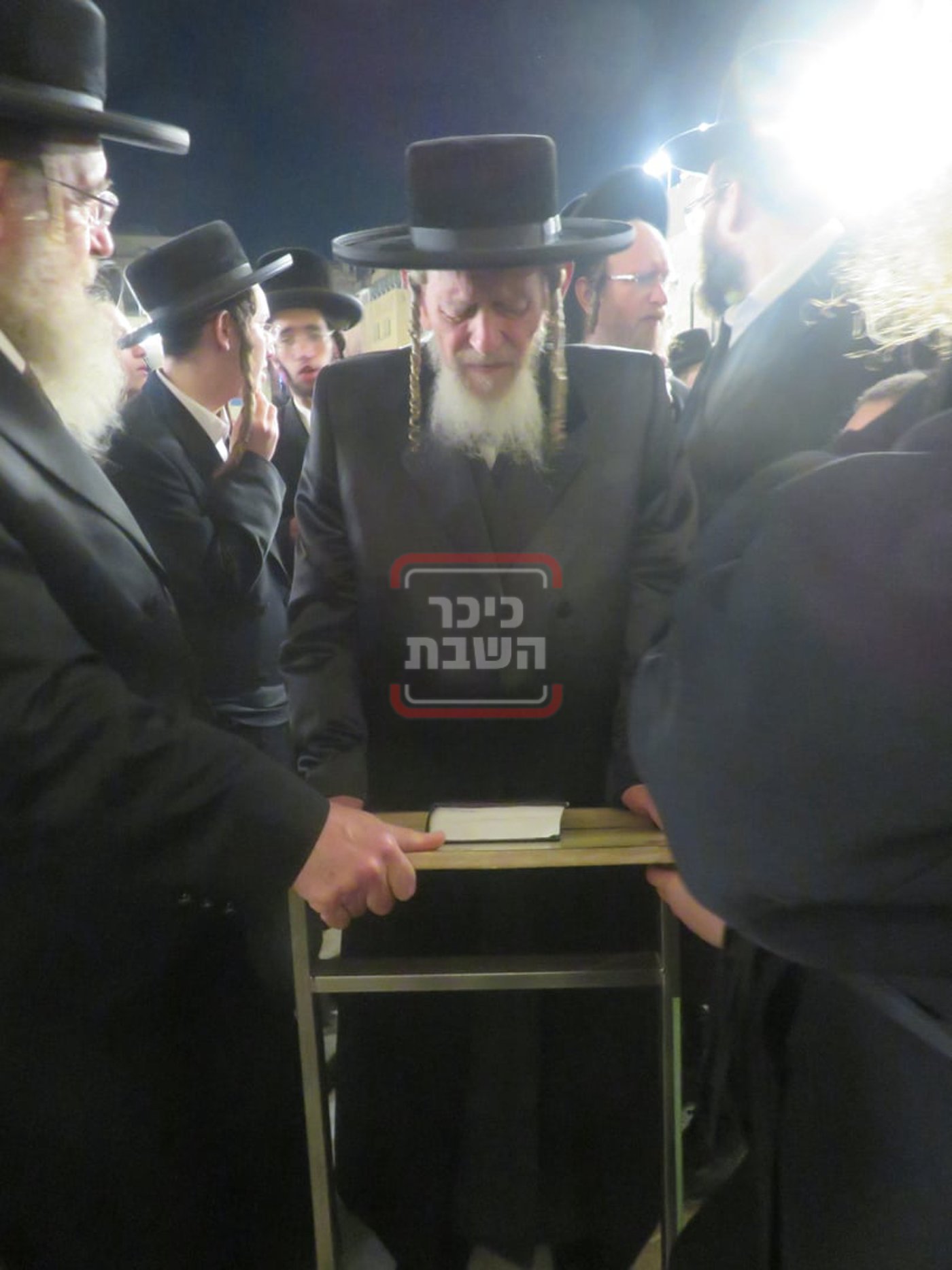 אדמורי"ם ורבנים בכותל המערבי