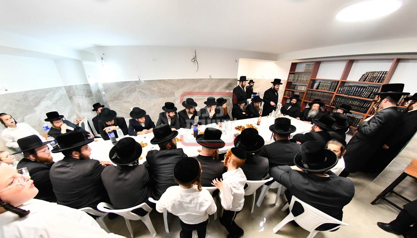 מעמד חנוכת הבית לביהמ"ד 'שבט הלוי' באלעד 