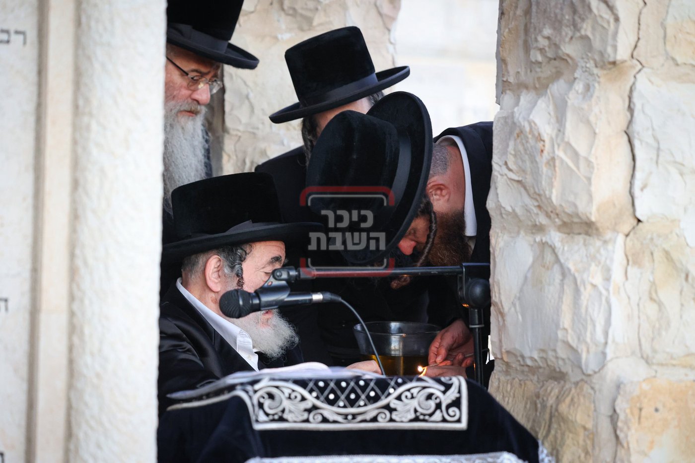 האדמו"ר מויז'ניץ במסע הקודש לעיה"ק ירושלים 