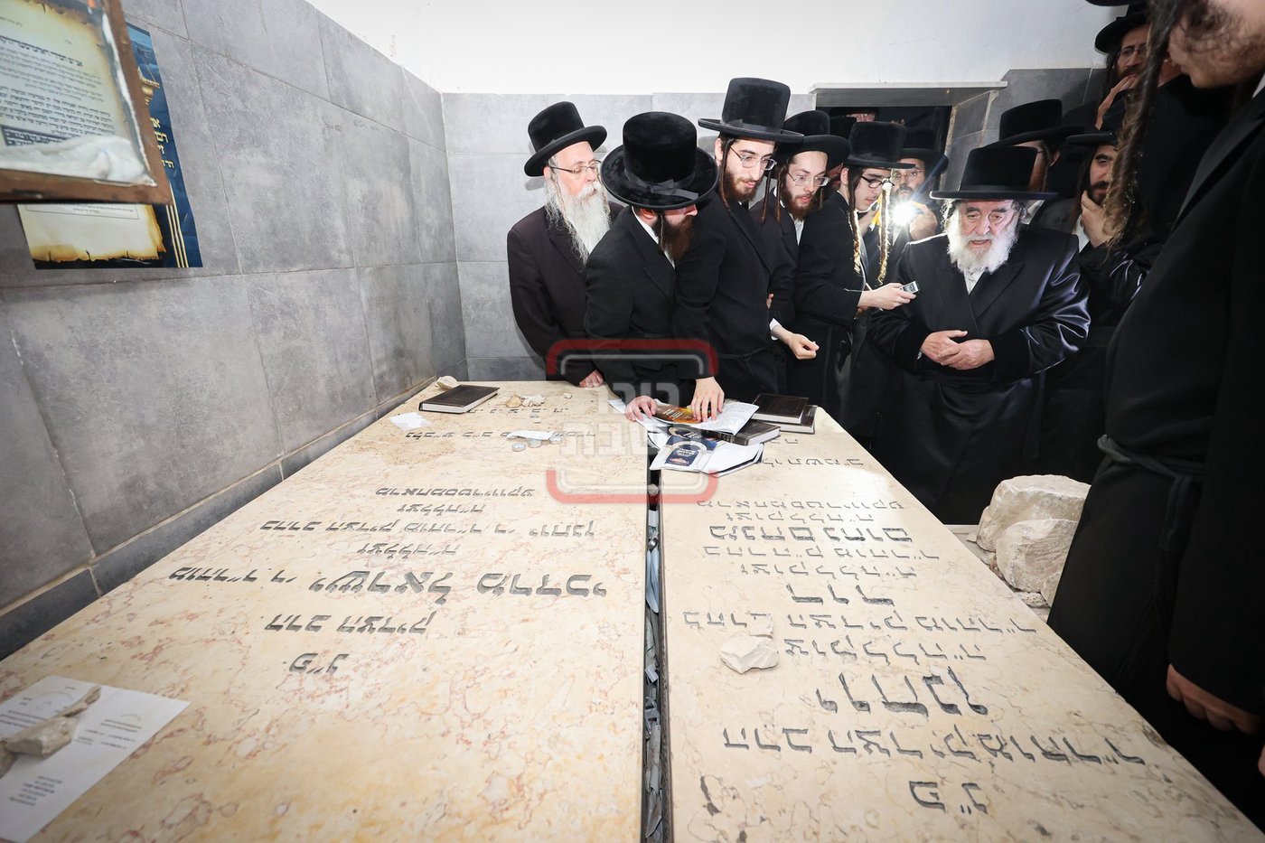 האדמו"ר מויז'ניץ במסע הקודש לעיה"ק ירושלים 