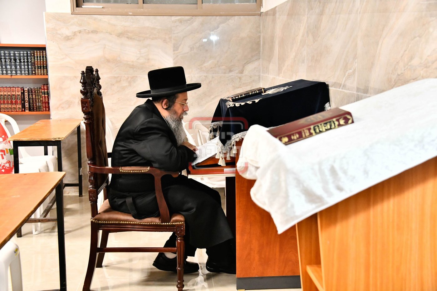 מעמד חנוכת הבית לביהמ"ד 'שבט הלוי' באלעד 