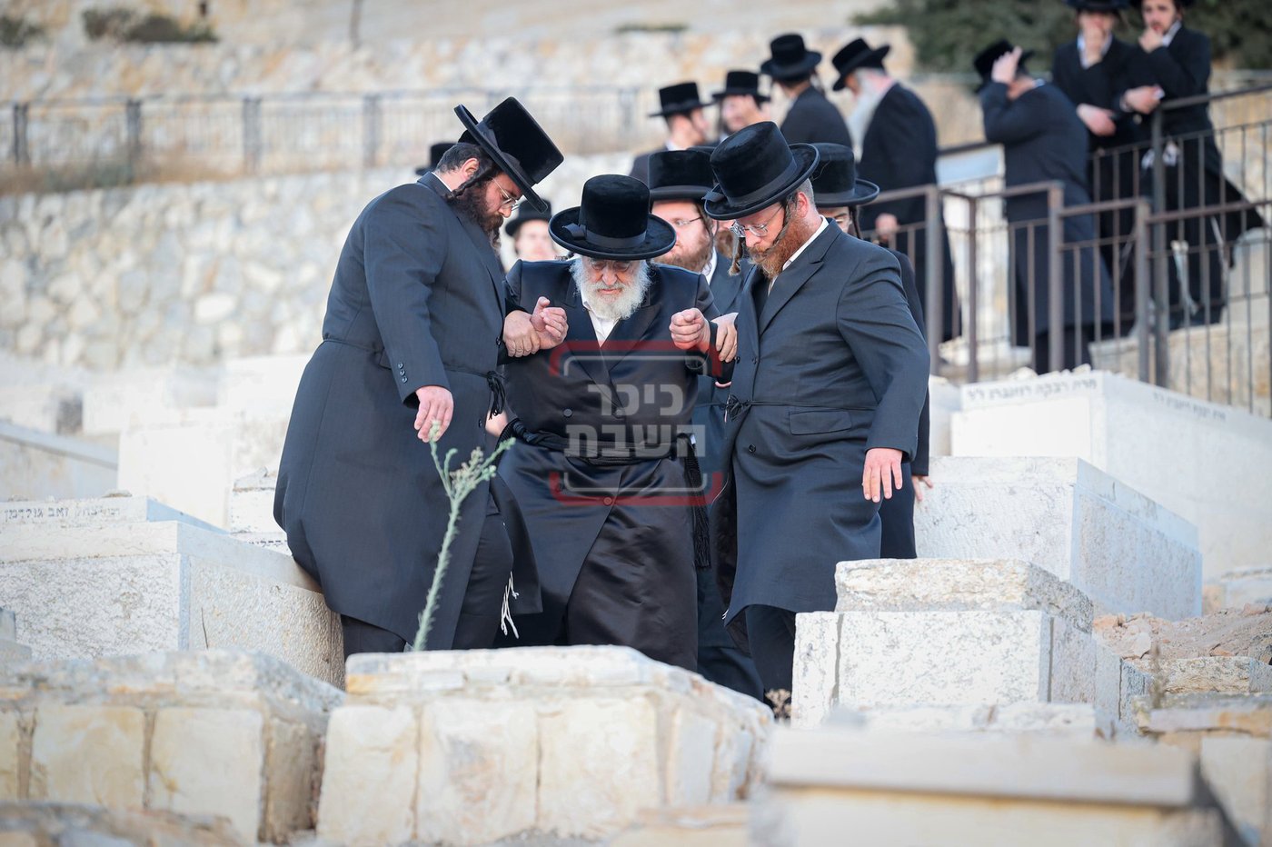 האדמו"ר מויז'ניץ במסע הקודש לעיה"ק ירושלים 