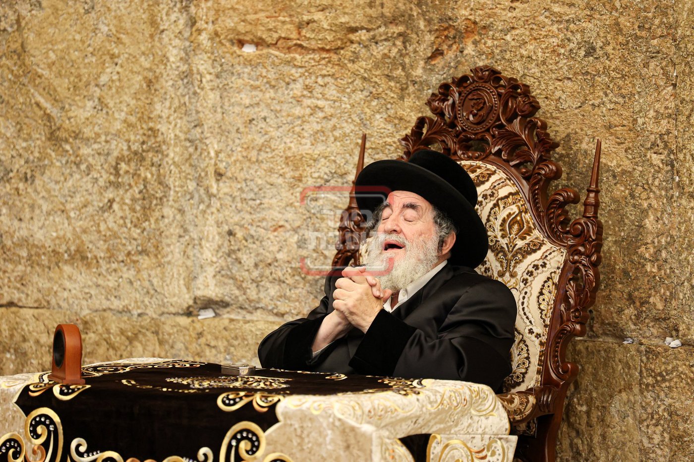 האדמו"ר מויז'ניץ במסע הקודש לעיה"ק ירושלים 