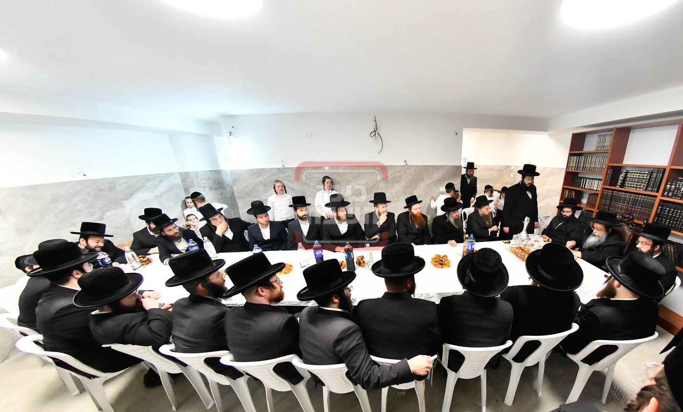 מעמד חנוכת הבית לביהמ"ד 'שבט הלוי' באלעד 