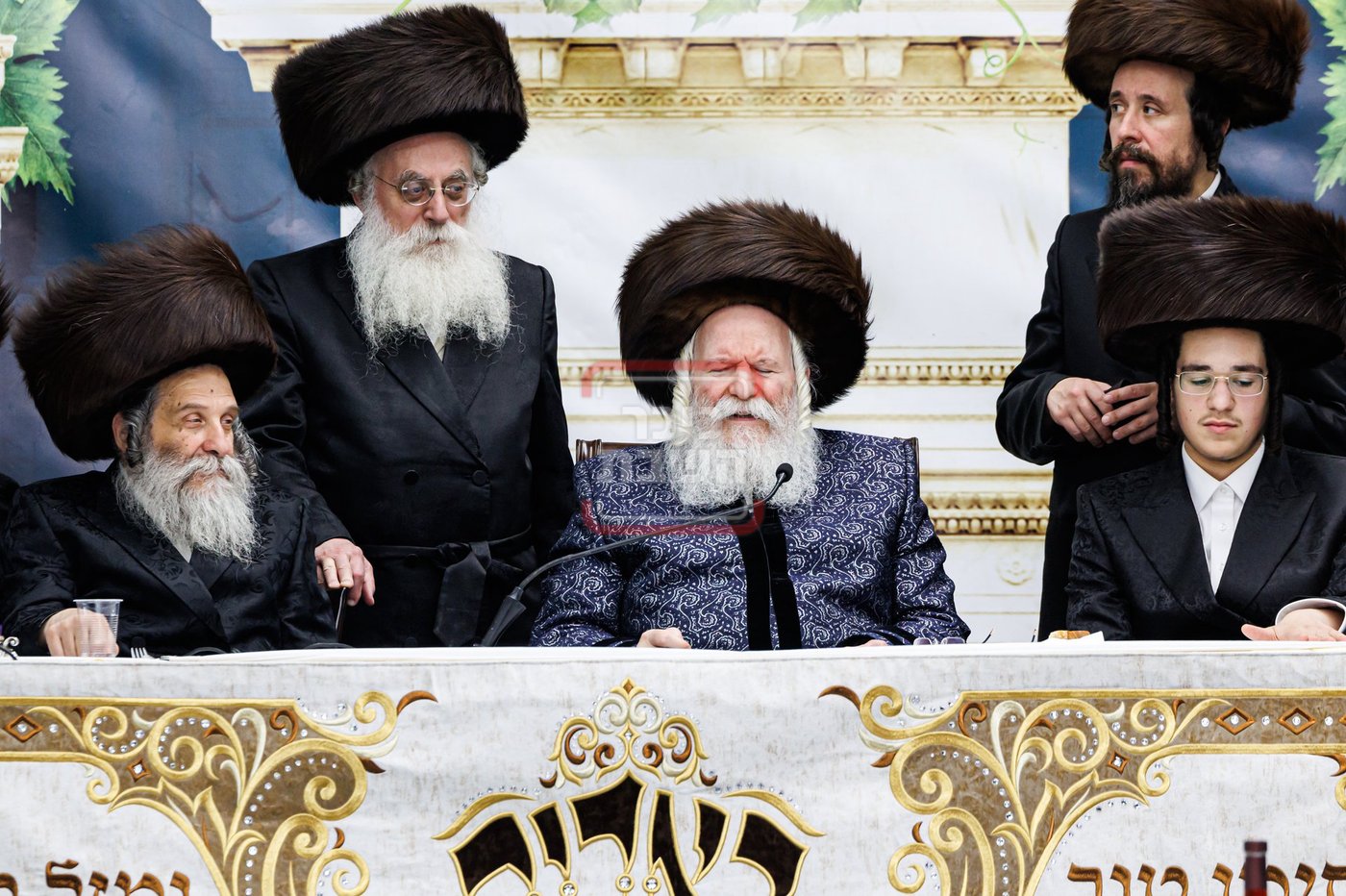 שמחת השבע ברכות לנכד האדמו"ר מבאבוב 