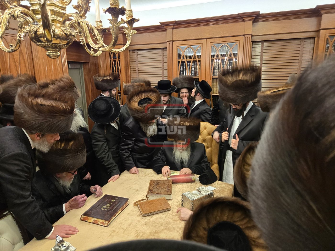 שמחת נישואי נכד האדמו"ר מסאטמר 