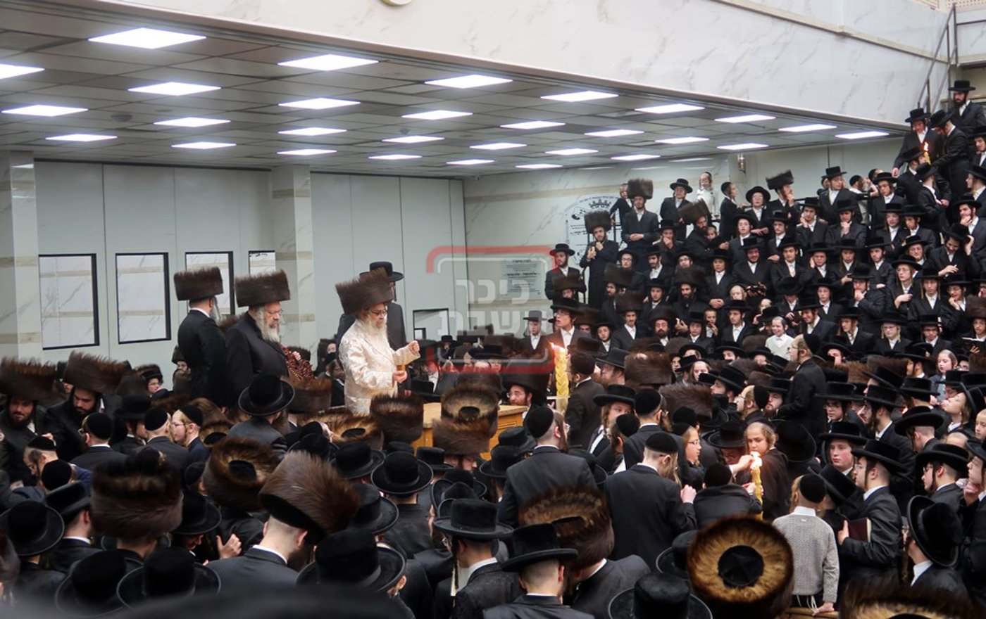 נעילת החג ראש השנה בחצה"ק סאטמר