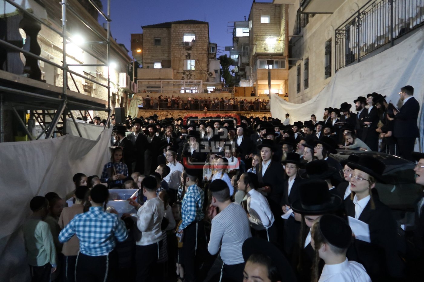 האדמו"ר מנדבורנה ירושלים בתשליך