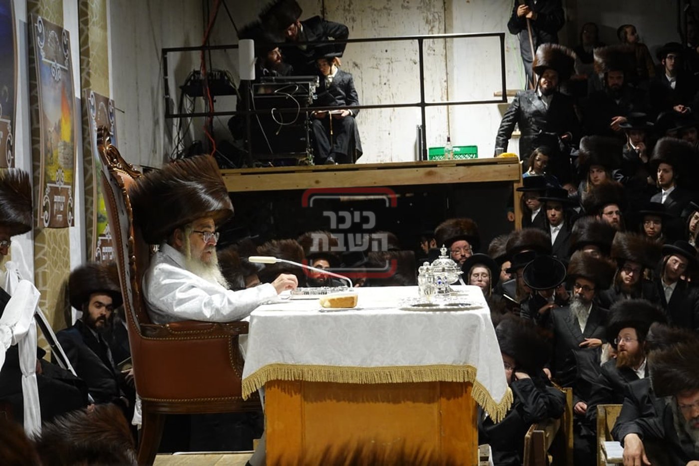 האדמו"ר מסאטמר בליל הושענא רבה 