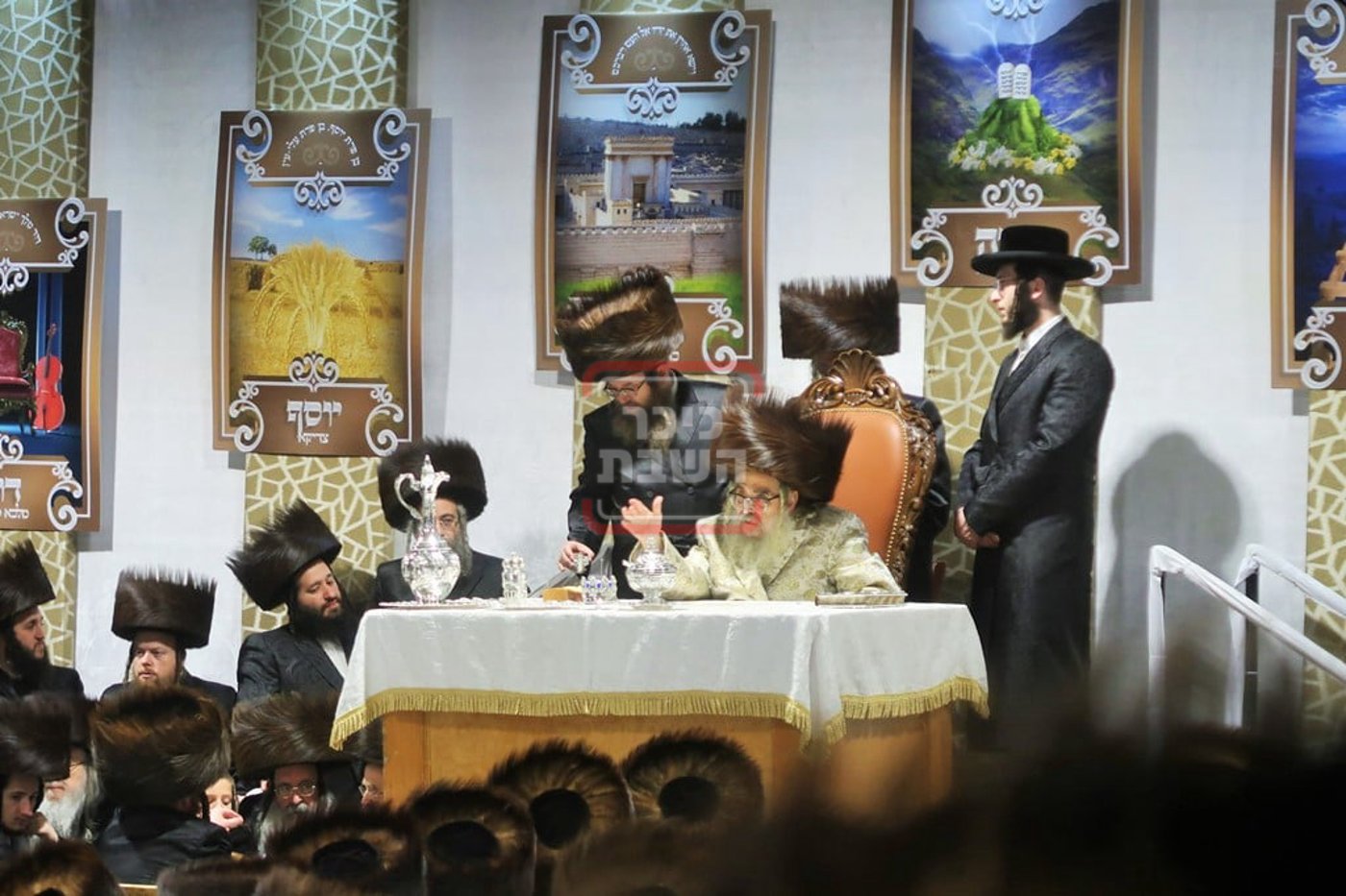 האדמו"ר מסאטמר בליל אושפיזא דאהרן 