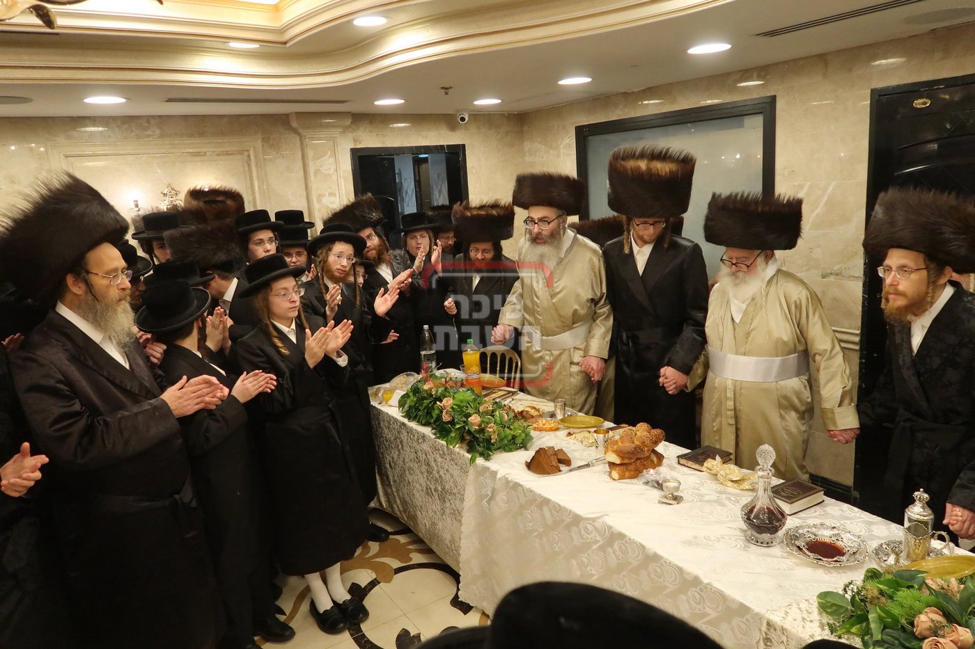 שמחת הפארשפיל לנכד האדמו"ר ממשכנות הרועים 