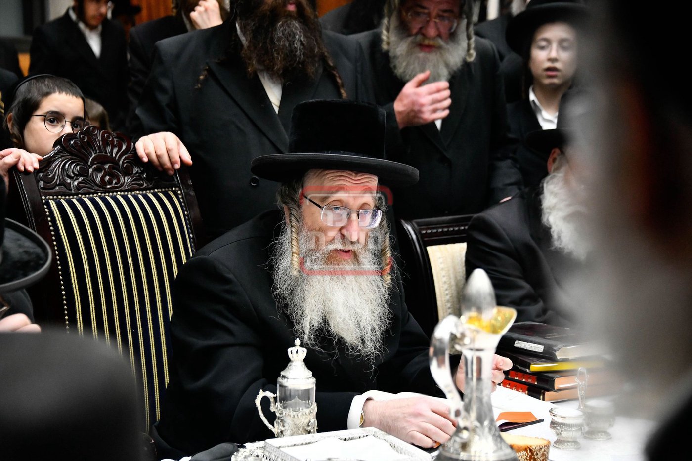 האדמו"ר מביאלה בטיש הילולא 