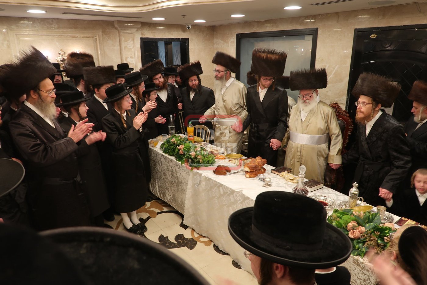 שמחת הפארשפיל לנכד האדמו"ר ממשכנות הרועים 