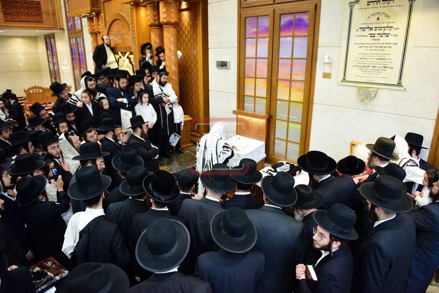האדמו"ר מסאטמר בביקור הוד בארגנטינה