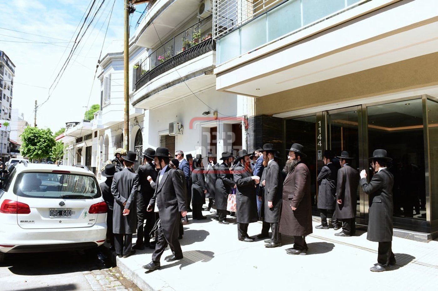 האדמו"ר מסאטמר בביקור הוד בארגנטינה