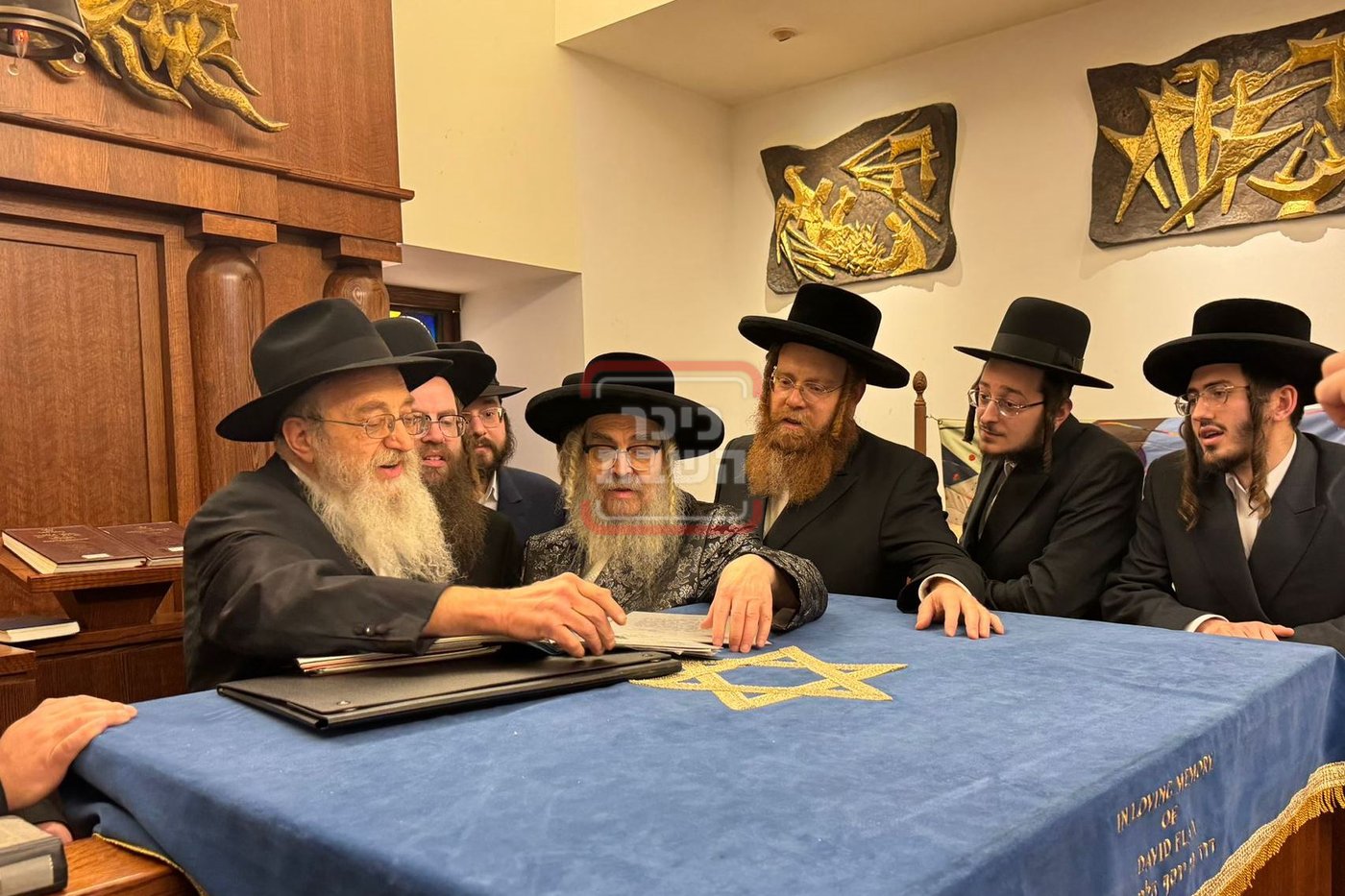 האדמו"ר מסאטמר בדרכו לביקור בארגנטינה