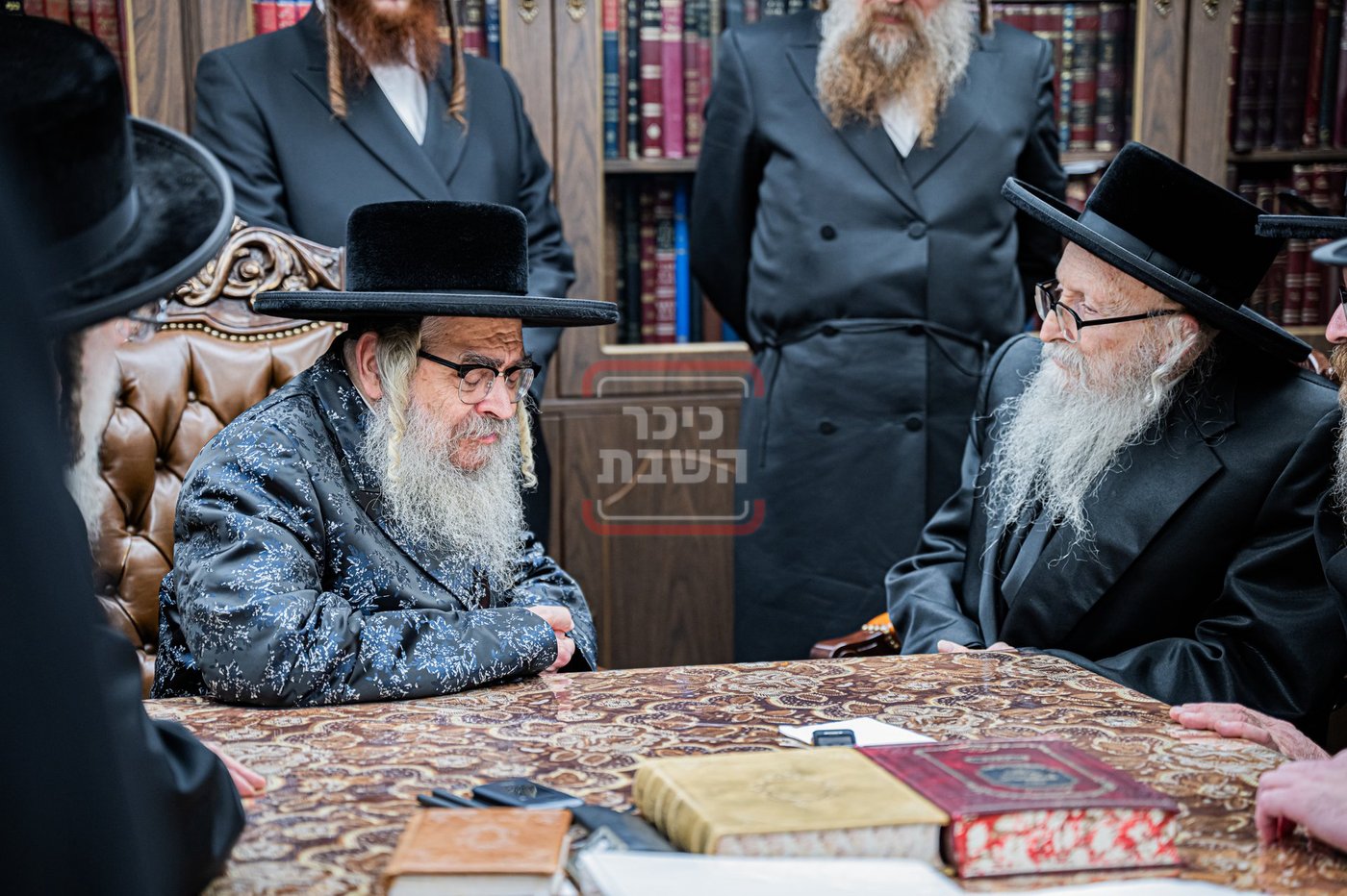 האדמו"ר מסערדאהעלי בביקור אצל האדמו"ר מסאטמר
