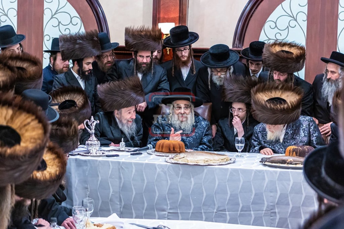 האדמו"ר מסאטמר בשבע ברכות בחצה"ק תולדות אהרן