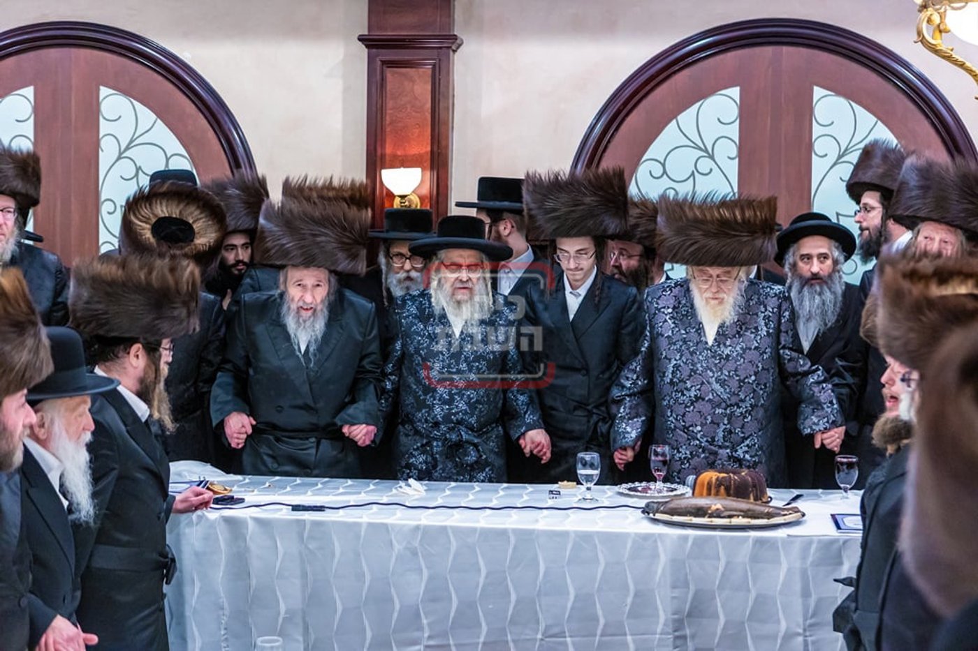 האדמו"ר מסאטמר בשבע ברכות בחצה"ק תולדות אהרן
