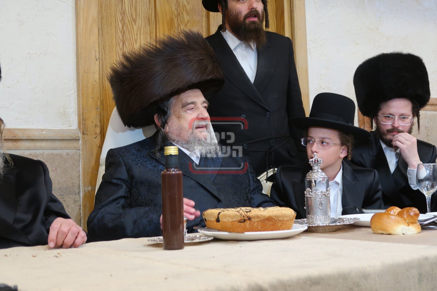 שמחת הבר מצווה לנין הגה"צ רבי יעקב מאיר שכטר