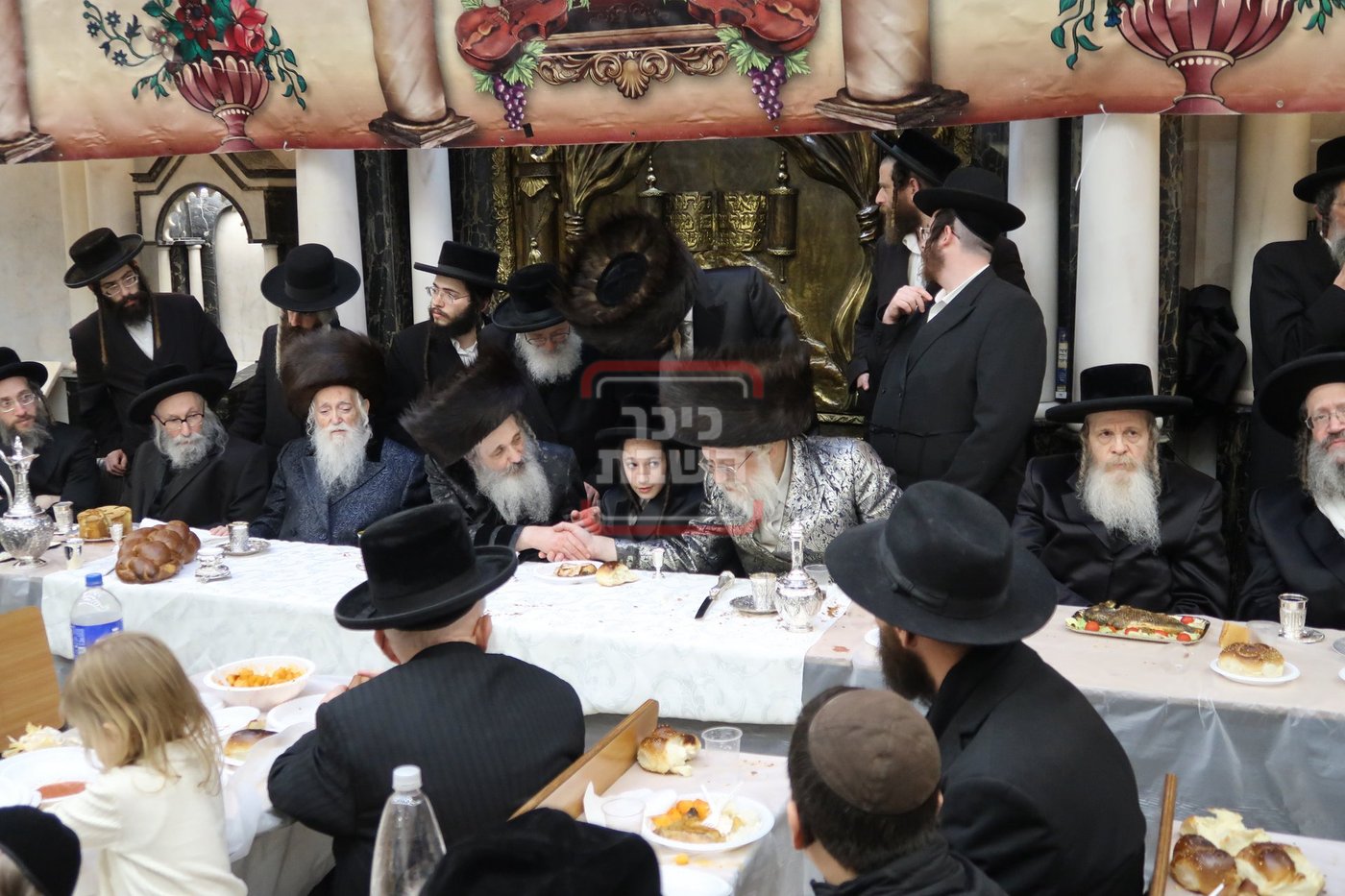 שמחת הבר מצווה בחצה"ק שומרי אמונים - שאץ דרהאביטש