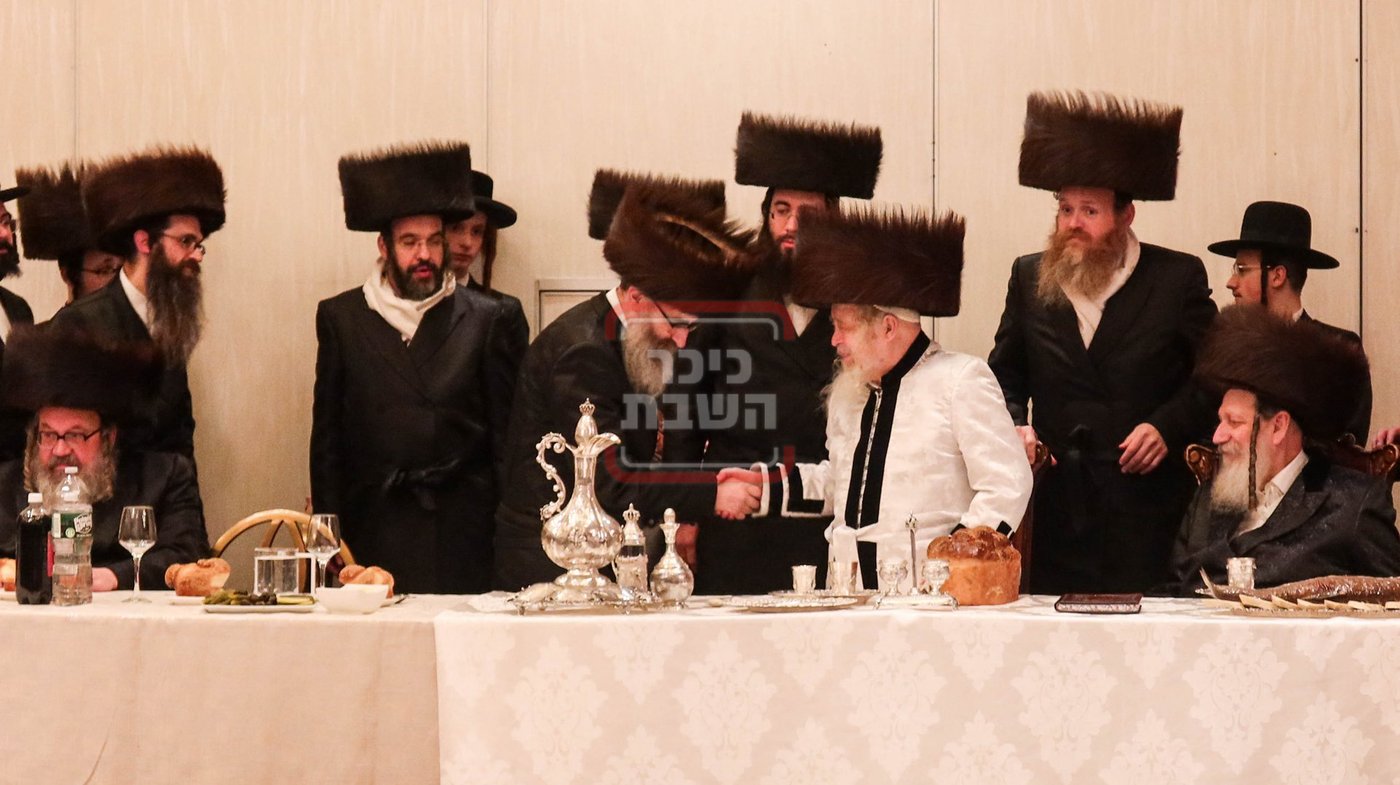 שמחת שבע ברכות המרכזית לנכדת האדמו"ר מקרעטשניף סיגעט