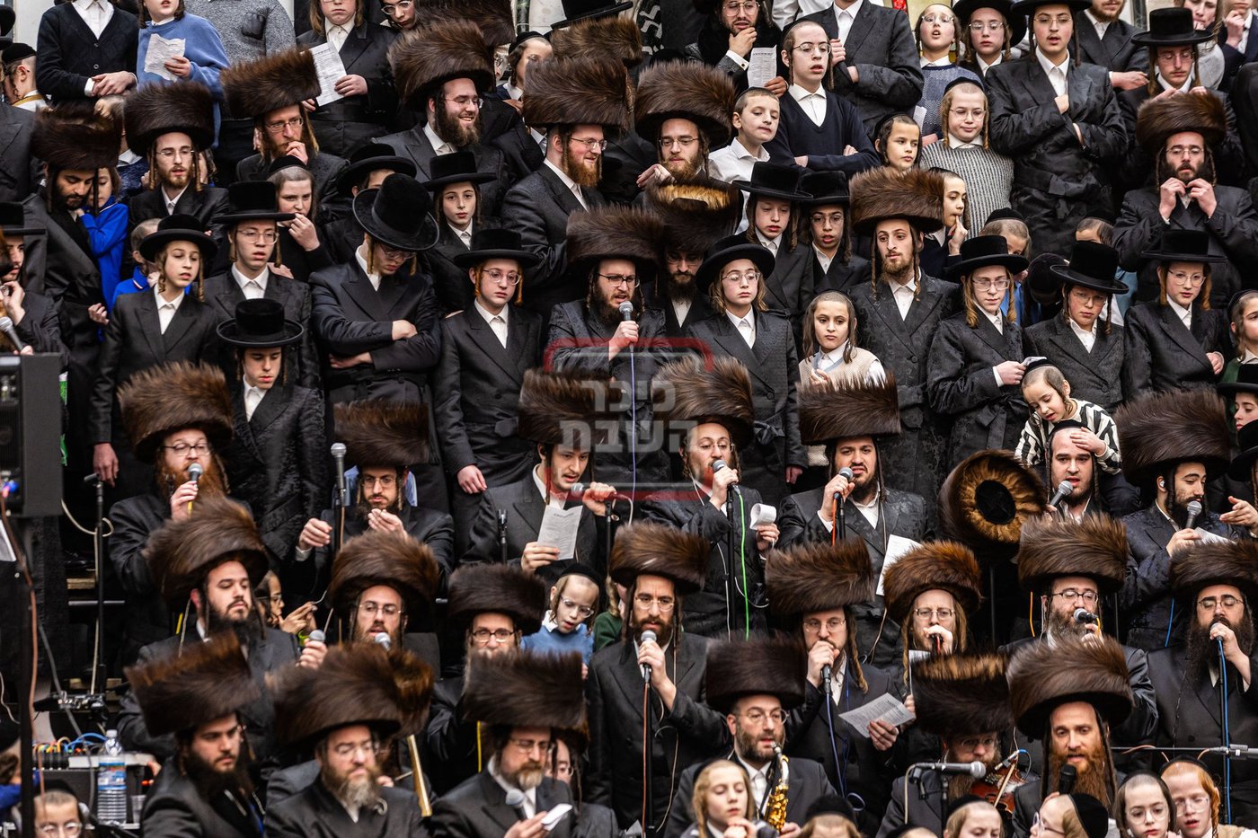 מעמד פדיון פטר חמור בסאטמר בהשתתפות האדמו"ר מסערדאהעלי