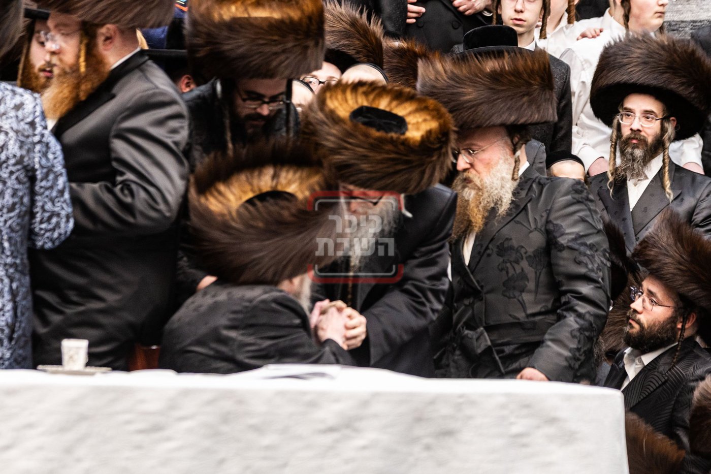 מעמד פדיון פטר חמור בסאטמר בהשתתפות האדמו"ר מסערדאהעלי