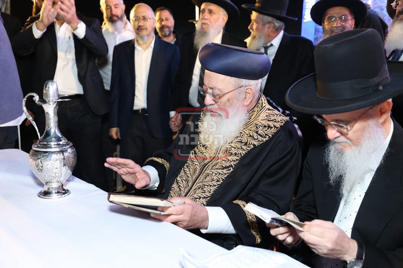 הגרש"מ עמאר בהדלקה לכבוד ל"ג בעומר