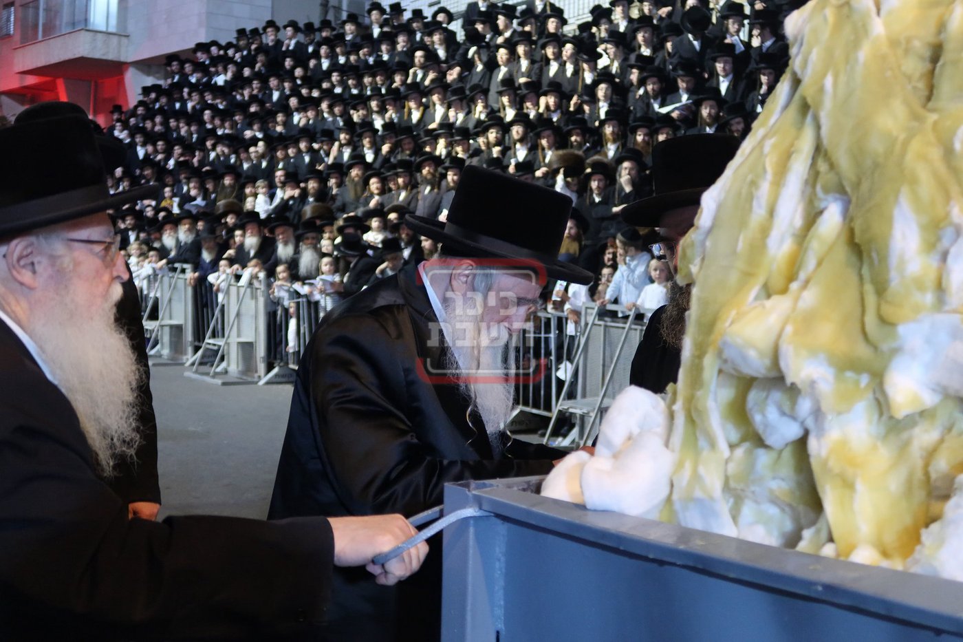 ל"ג בעומר בחצה"ק מחנובקה בעלזא