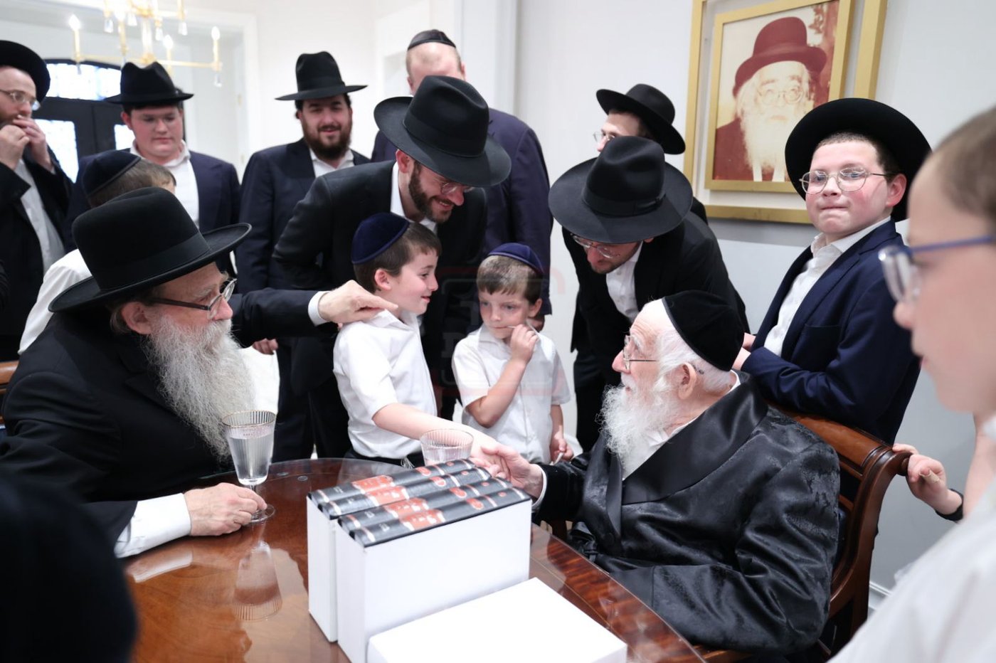 הגר"ע אויערבאך בביקור בארה"ב