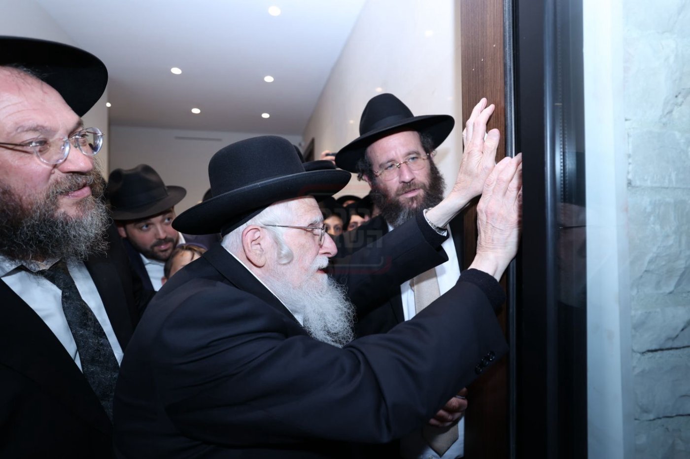 הגר"ע אויערבאך בביקור בארה"ב