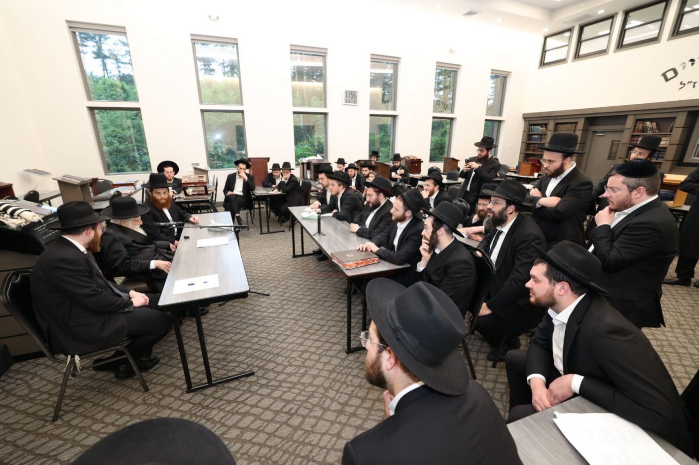 הגר"ע אויערבאך בביקור בארה"ב