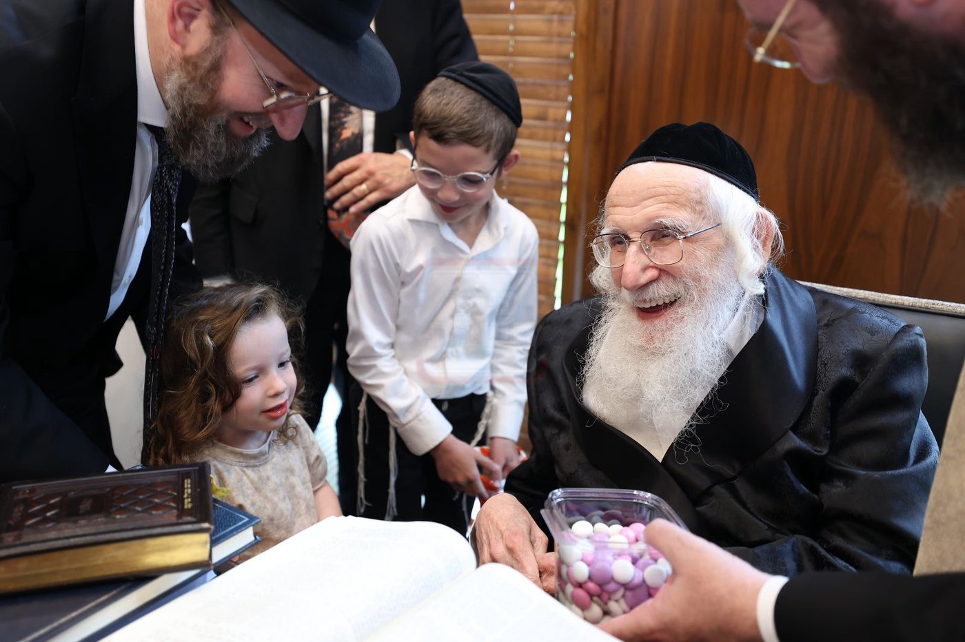 הגר"ע אויערבאך בביקור בארה"ב