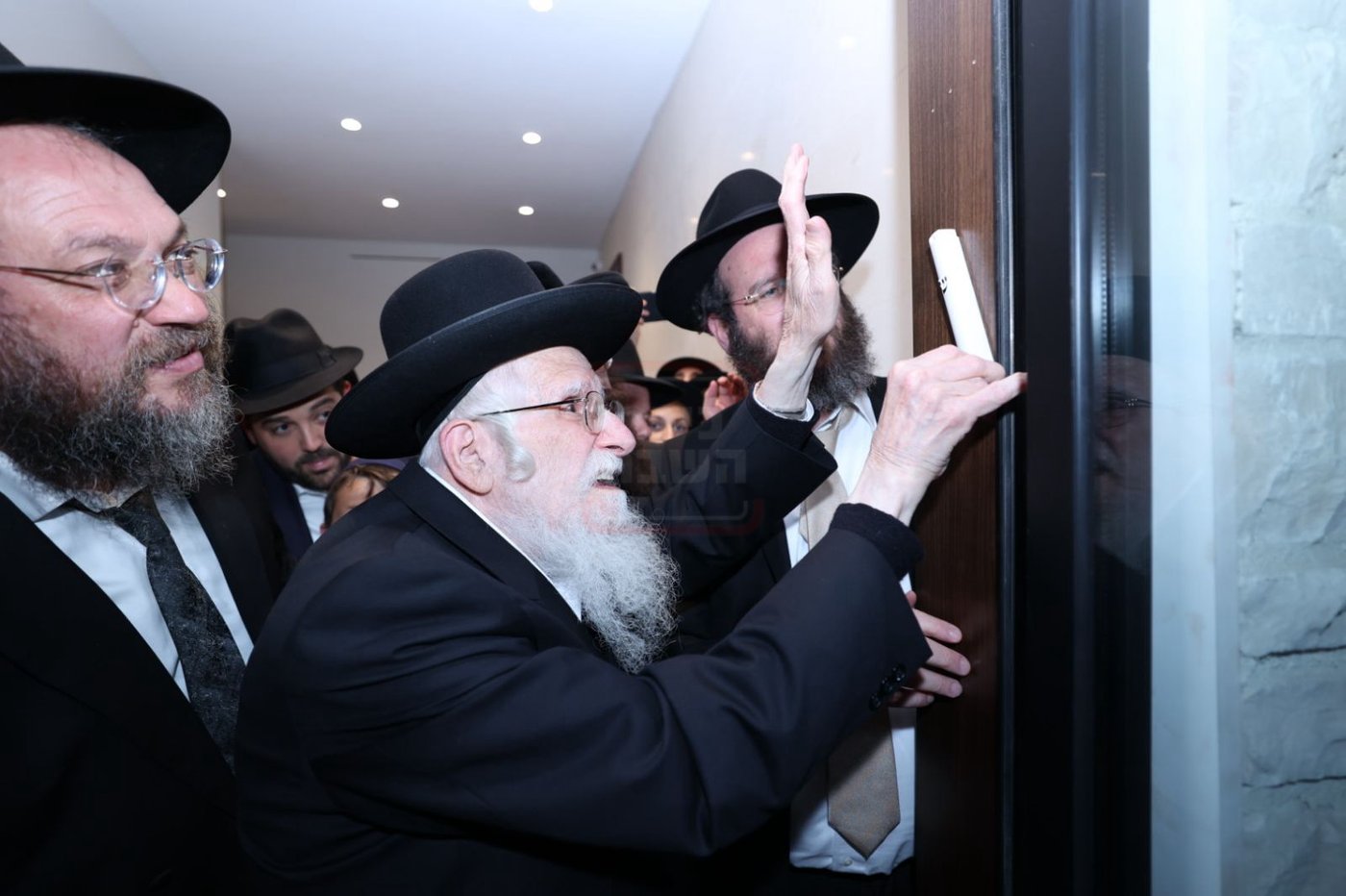 הגר"ע אויערבאך בביקור בארה"ב