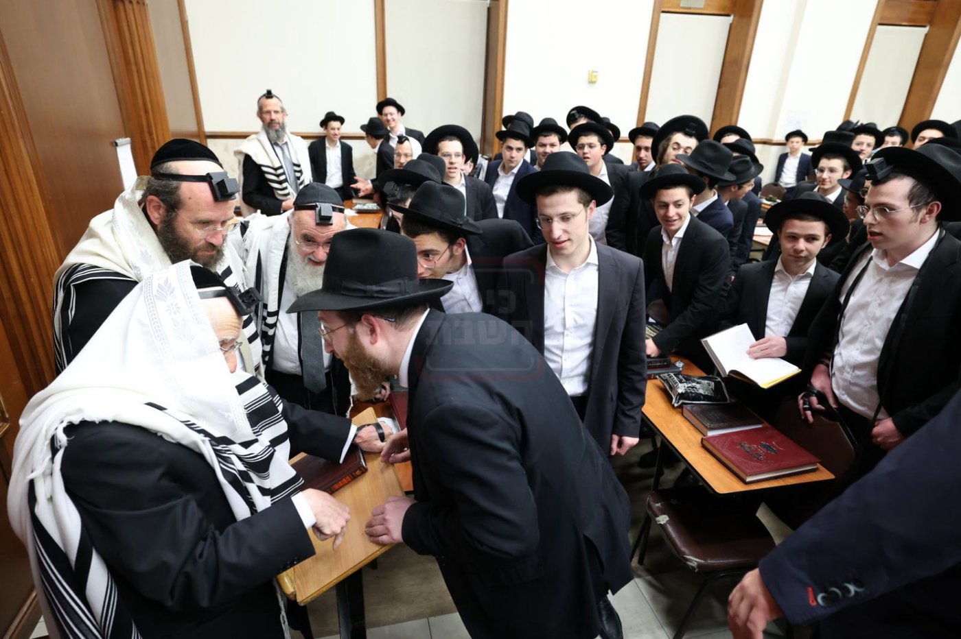 הגר"ע אויערבאך בביקור בארה"ב